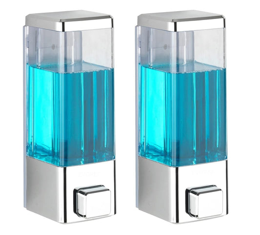 Modern Clear Soap Dispenser for Kitchen & Bathroom