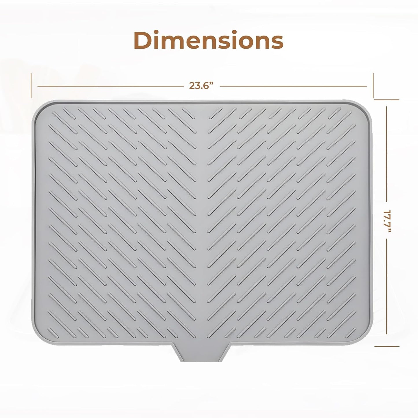 Premium Silicone Dish Drying Mat