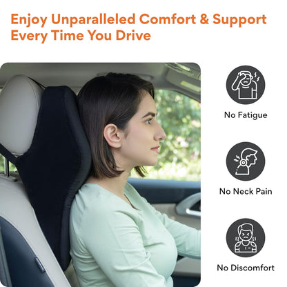 Premium Memory Foam Car Neck Support Pillow