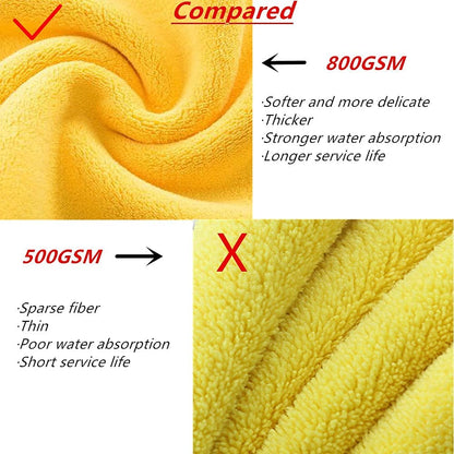 Ultra Soft Microfiber Cloth for Car Cleaning