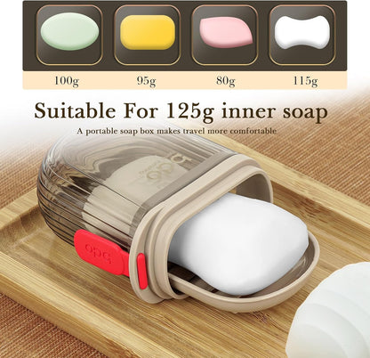 Premium Portable Soap Holder for Travel & Home