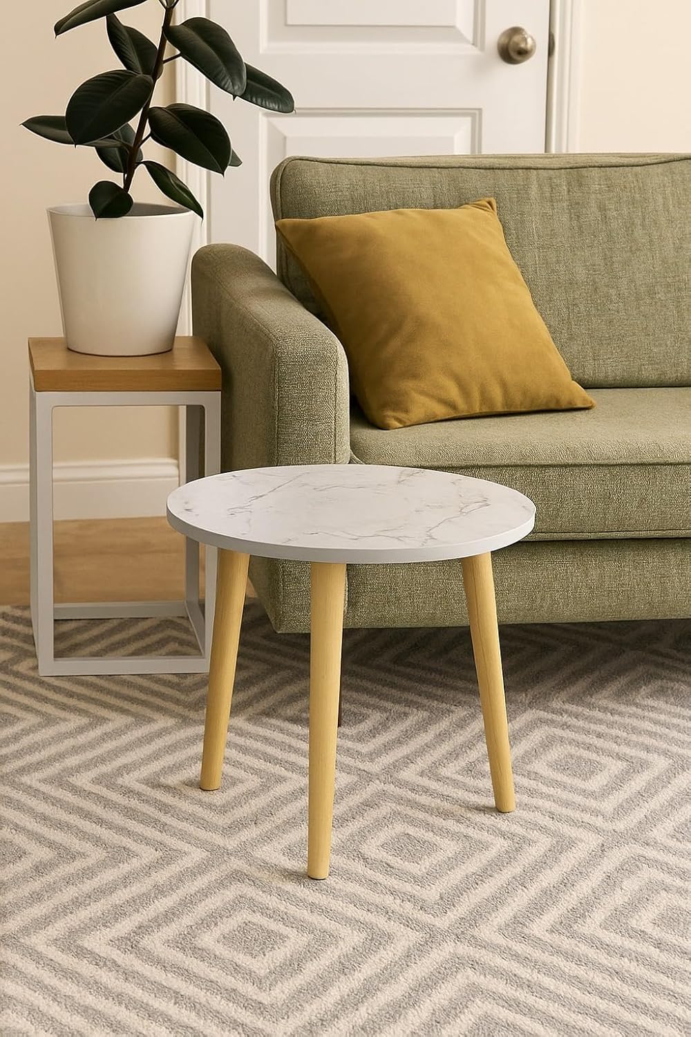 Compact Decorative Side Table for Modern Interiors