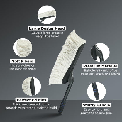 Premium Microfiber Car Duster for Scratch-Free Cleaning