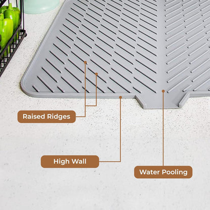 Premium Silicone Dish Drying Mat