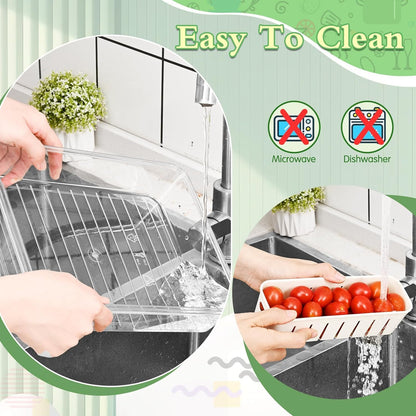 Premium Multi-Section Fridge Storage Organizer